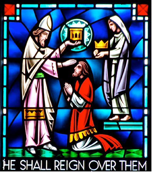 he shall reign over them
